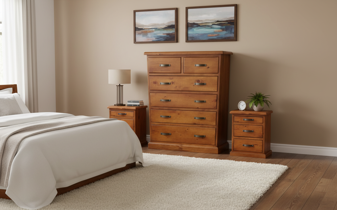 Tallboy | Bedside Table - Set of 3