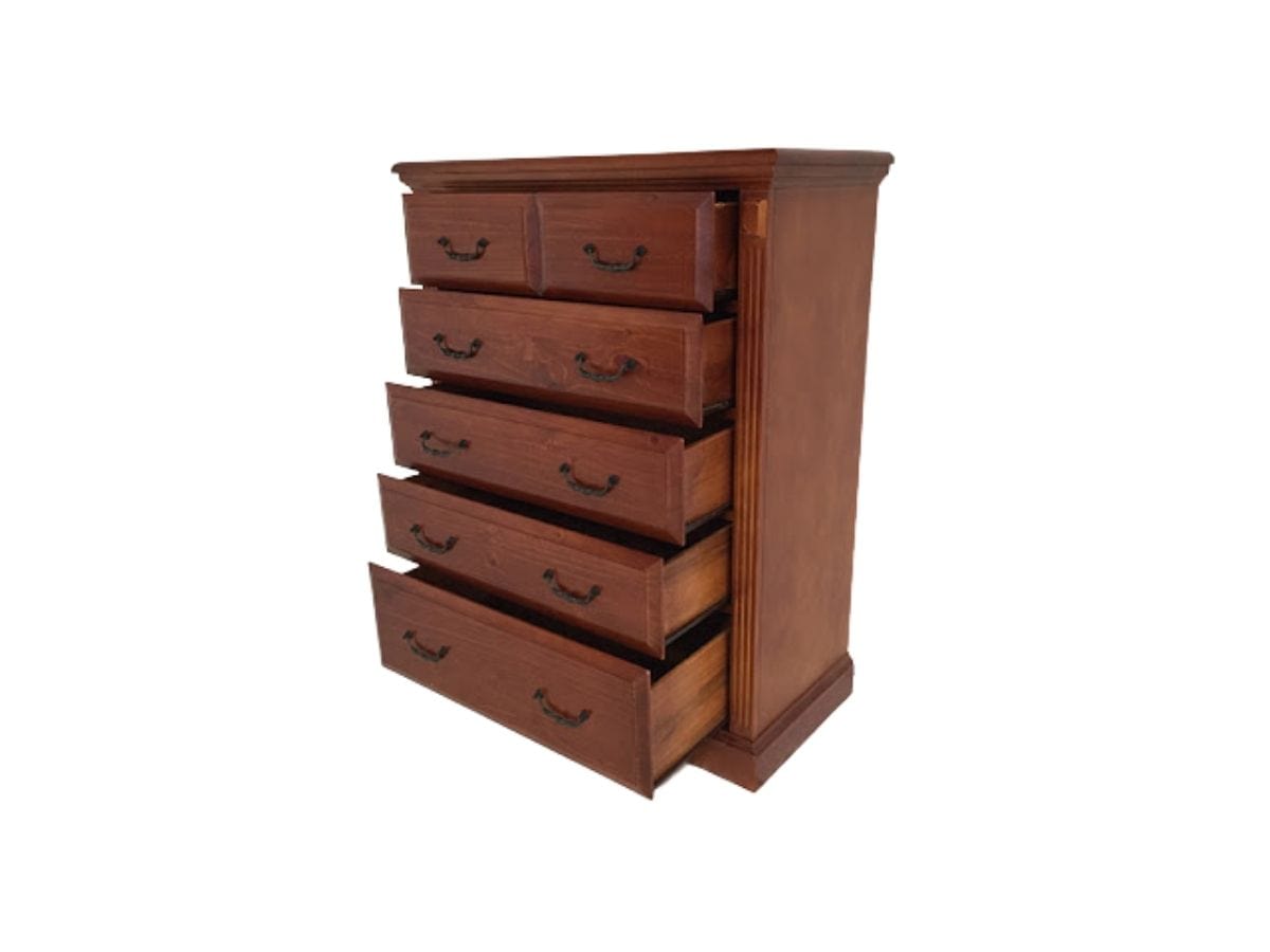 BroDeals bedroom set Tallboy | Bedside Table - Set of 3