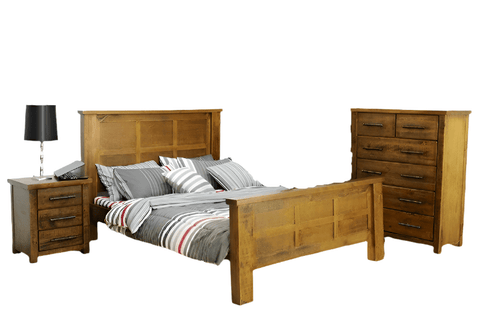 BroDeals Bedroom Suite Woodgate Bedroom Suite 4Pcs - Queen