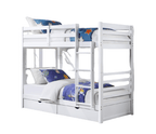 BroDeals Beds & Bed Frames Bunk Bed with Two Bottom Drawers
