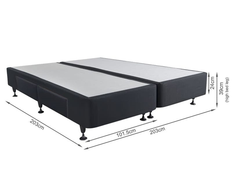BroDeals Beds & Bed Frames California King Base with 4 Drawers