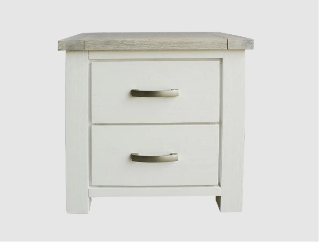 BroDeals Bedside Table Ashland 2 Drw Bedside