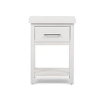BroDeals Bedside Table Helen Bedside Table White