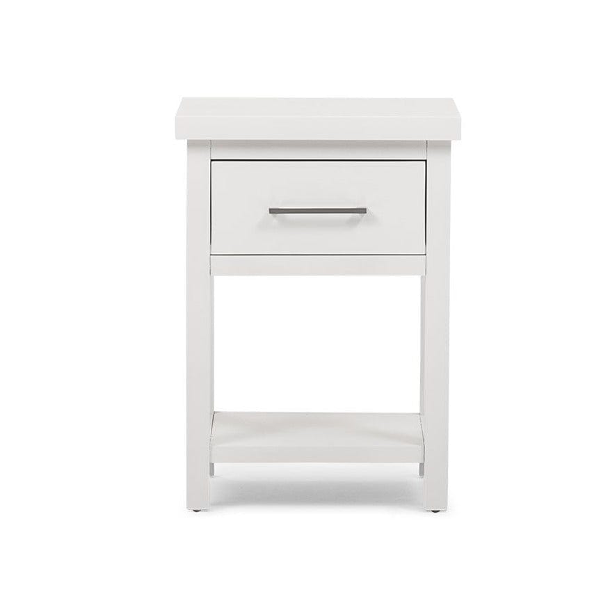BroDeals Bedside Table Helen Bedside Table White