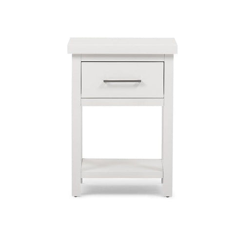 BroDeals Bedside Table Helen Bedside Table White