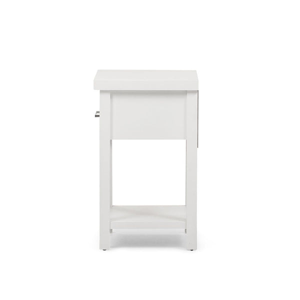 BroDeals Bedside Table Helen Bedside Table White