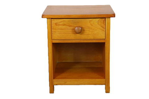 BroDeals Bedside Table NZ Pine Bedside Table - Natural