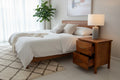 BroDeals Bedside Table TINA 2 Drawer Bedside