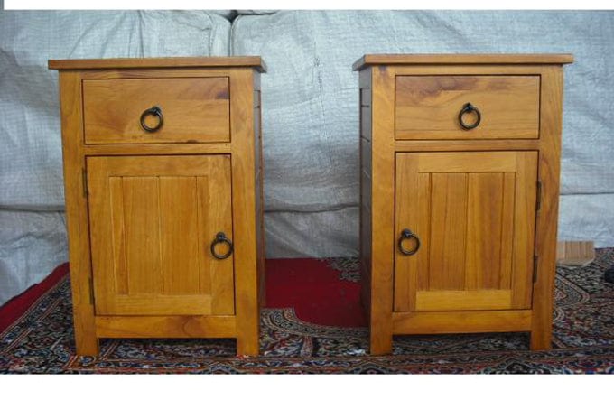 BroDeals Bedside Table TINA Bedside Table-Set of 2
