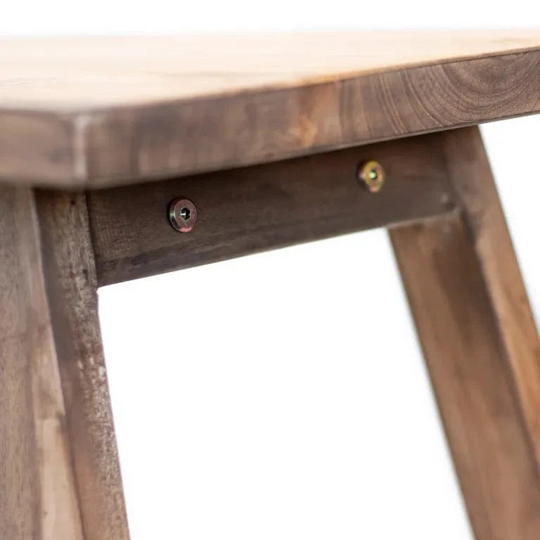 BroDeals Bench Rustico Reclaimed Teak Bench Medium - Natural