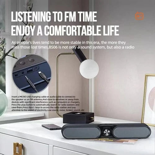 BroDeals Bluetooth Speaker 10W Bluetooth Sound Bar | Bluetooth Speaker