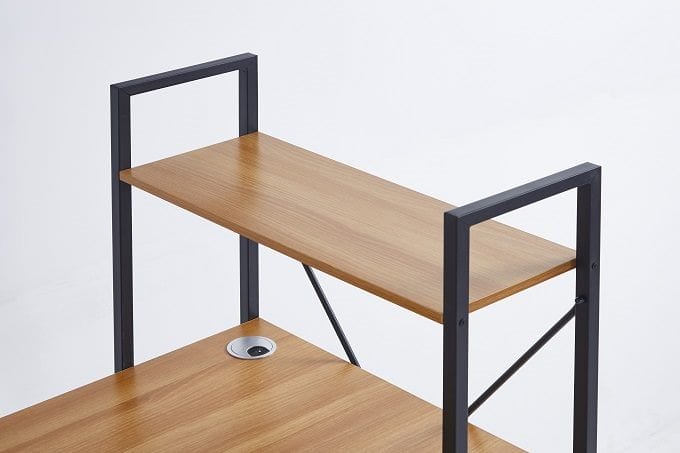 BroDeals Bookcase Desk with Bookcase