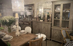 BroDeals Buffets & Sideboards Old Pine Sideboard - Distressed Grey