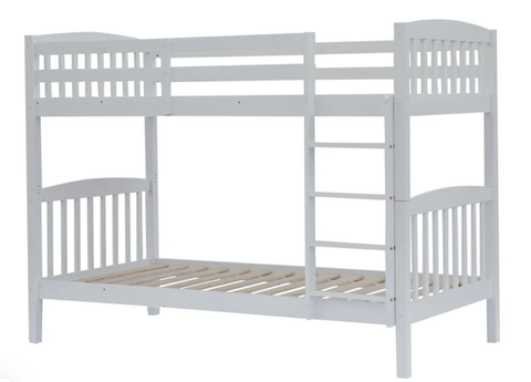 BroDeals bunk Bed White Bunk Bed S+S