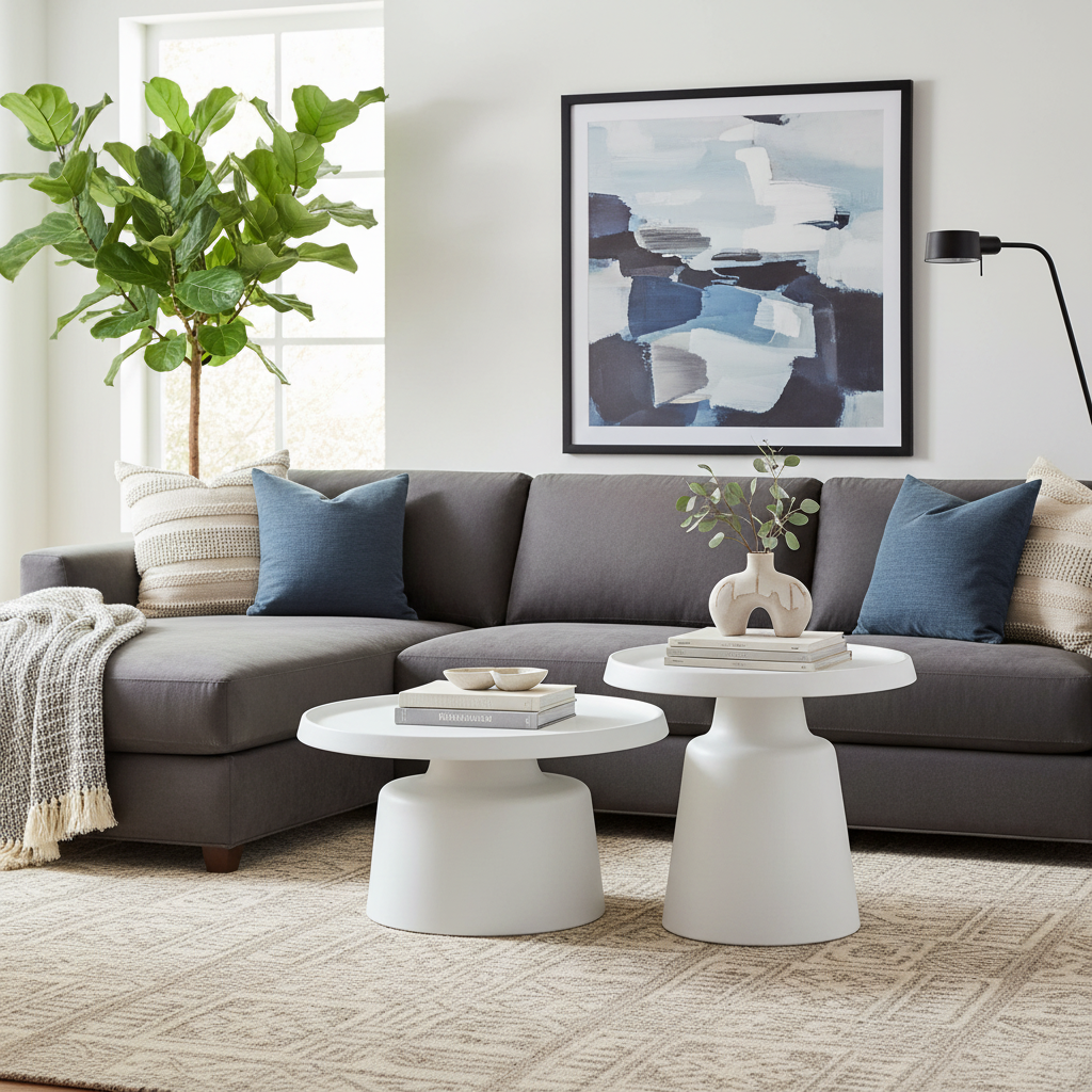 Glasgow Coffee Table Set/2