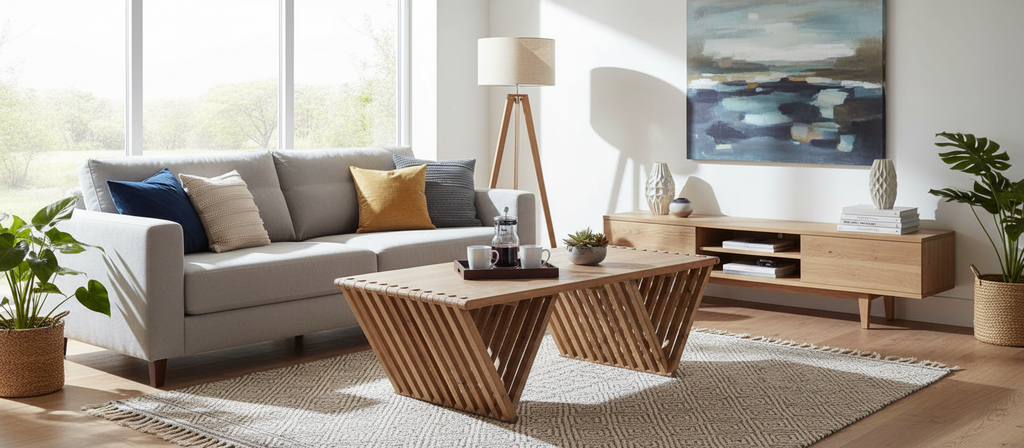 Morocco Coffee Table II - Reclaimed FIR & Elm