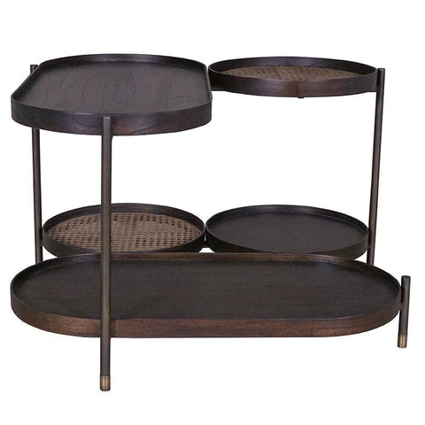 BroDeals Coffee Tables Rattan Coffee Table
