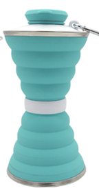 BroDeals Collapsible Water Bottle Collapsible Water Bottle - Green