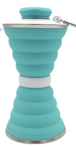 BroDeals Collapsible Water Bottle Collapsible Water Bottle - Green
