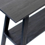 BroDeals Console Table Rustico Console Table - Reclaimed Teak - Black