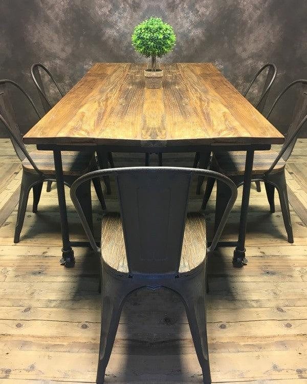 BroDeals Dining Table Industrial Dining Table 2300