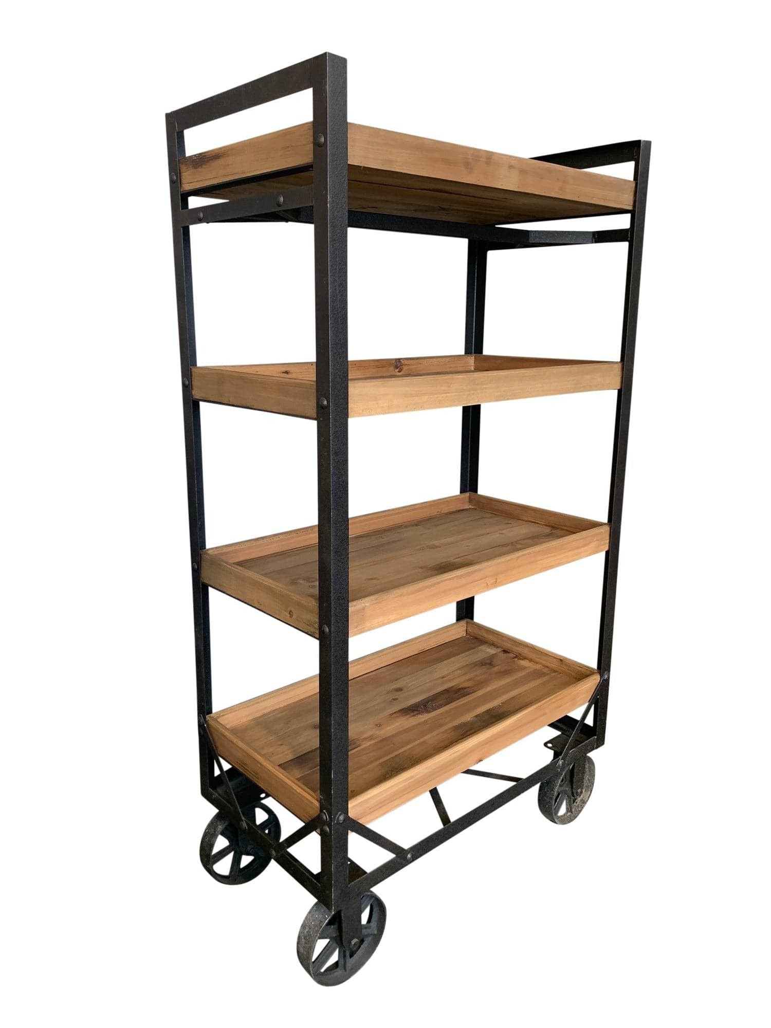 BroDeals Display Cabinet Display Unit on Wheels