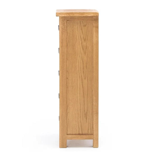 BroDeals dressers Oak 5 Drawer Slimboy