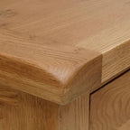 BroDeals dressers Oak Dressing Table with Mirror