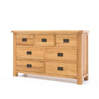 BroDeals dressers Oak Dressing Table with Mirror
