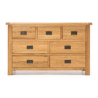 BroDeals dressers Oak Dressing Table with Mirror