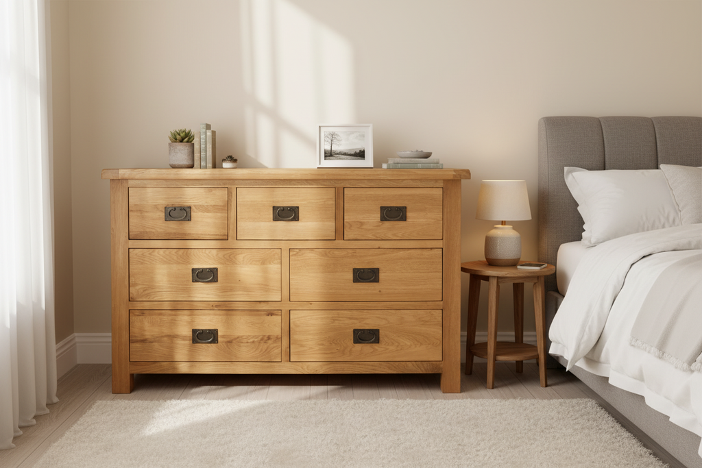 Oak Dressing Table | Lowboy