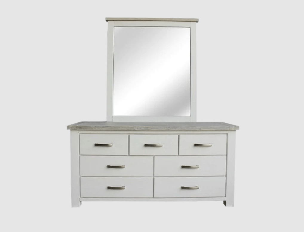 BroDeals Dressing Table Ashland 7 Drw Dresser