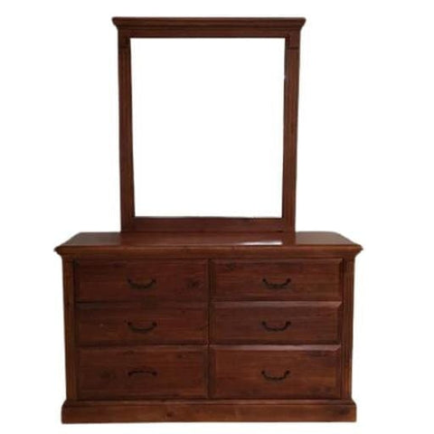 BroDeals Dressing Table Marina Dresser with Mirror