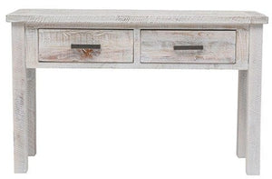 BroDeals End Tables Boho Console Table 2-Drawer