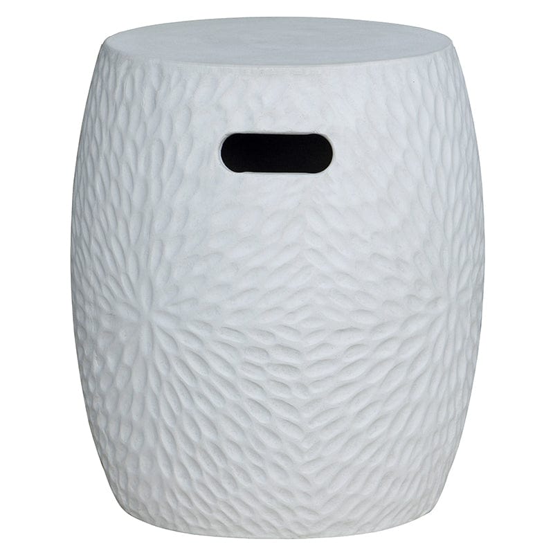 BroDeals End Tables Florial Stool Round