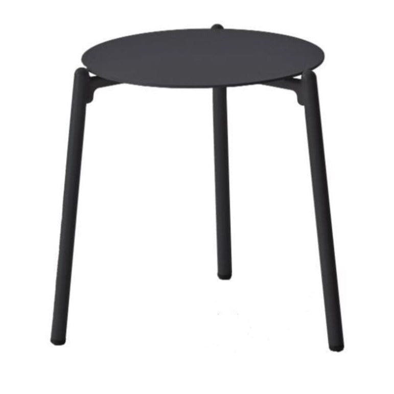 BroDeals End Tables Hampton Side Table Outdoor Black
