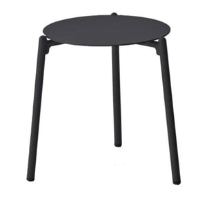 BroDeals End Tables Hampton Side Table Outdoor Black
