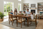 Mission 7 Pcs Dining Suite