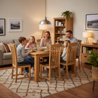 Oak Dining Suite 6 Seater