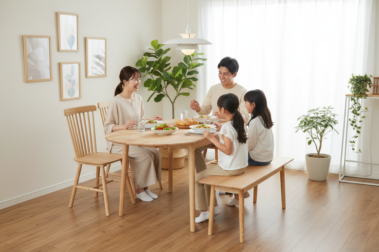 Orlando Drop Leaf Dining Table with Bench & Chairs