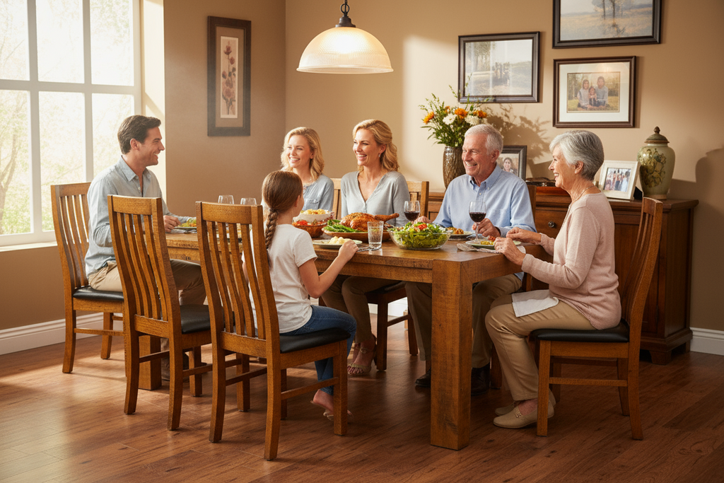 Woodgate Dining Suite 1800 - 6 Seater