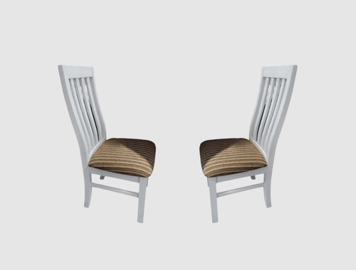 BroDeals Kitchen & Dining Room Chairs Ashland Dining Chairs Set of 2- FABRIC PAD