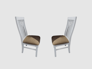 BroDeals Kitchen & Dining Room Chairs Ashland Dining Chairs Set of 2- FABRIC PAD
