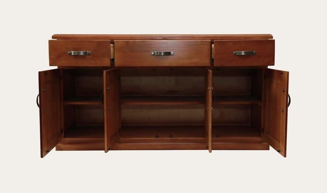 BroDeals Living Room Set Buffet Table | Hall Table | TV Unit | Set of 3