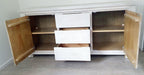 BroDeals Living Room Set Buffet Table | TV Unit | Hall Table - Set of 3