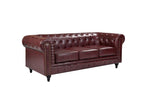 BroDeals Lounge Suite Boston Chesterfield Sofa Set - 3+2