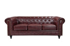 BroDeals Lounge Suite Boston Chesterfield Sofa Set - 3+2
