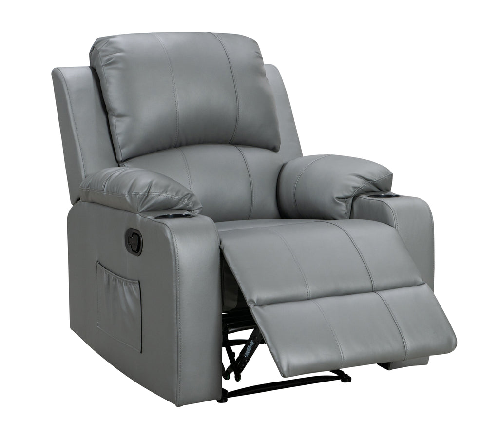BroDeals Lounge Suite Madrid Manual Recliner Lounge Suite - 3+1+1