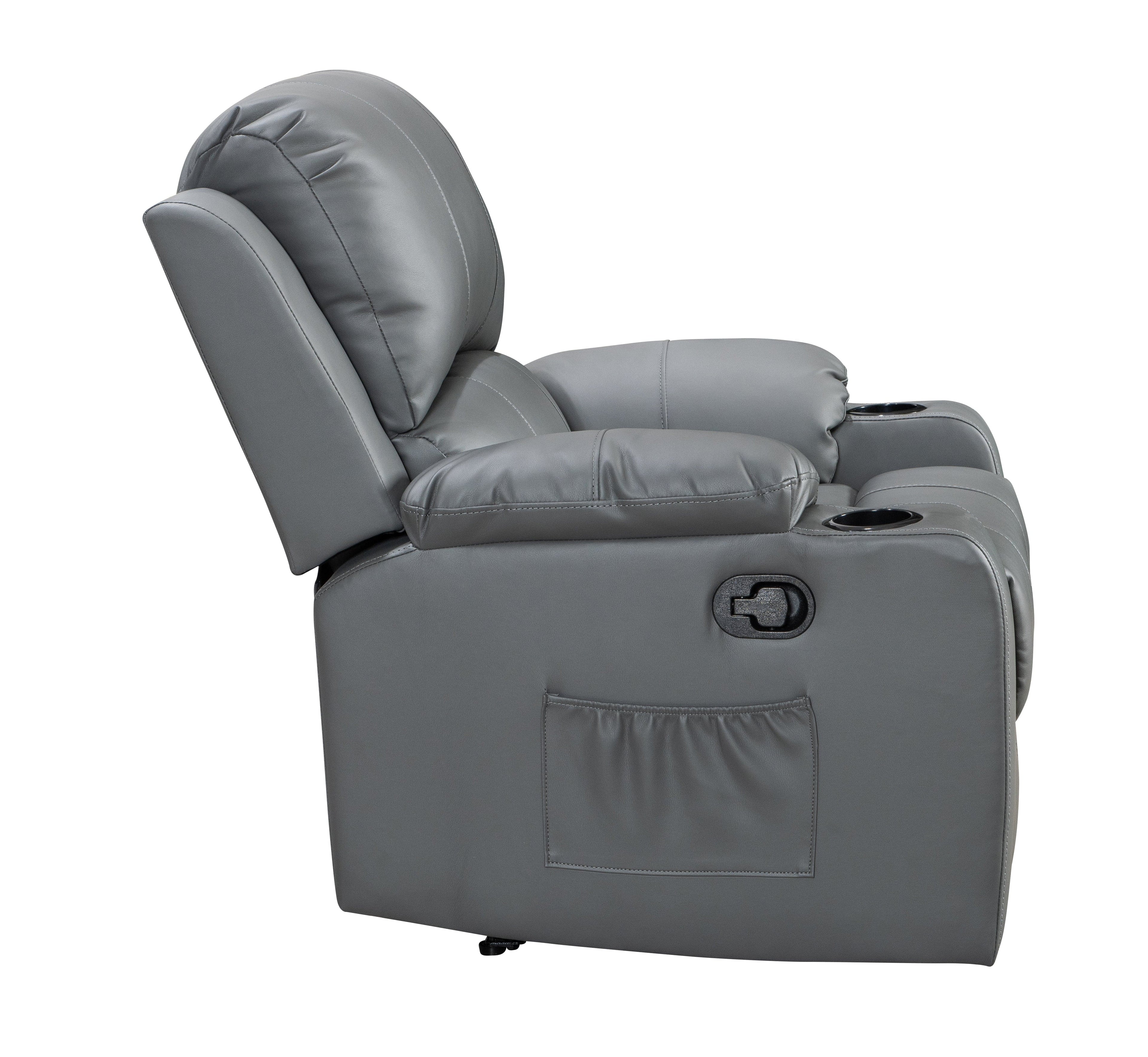 BroDeals Lounge Suite Madrid Manual Recliner Lounge Suite - 3+1+1