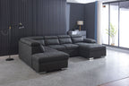 BroDeals Lounge Suite Milan Lounge Suite Sofabed with Storage & Ottoman